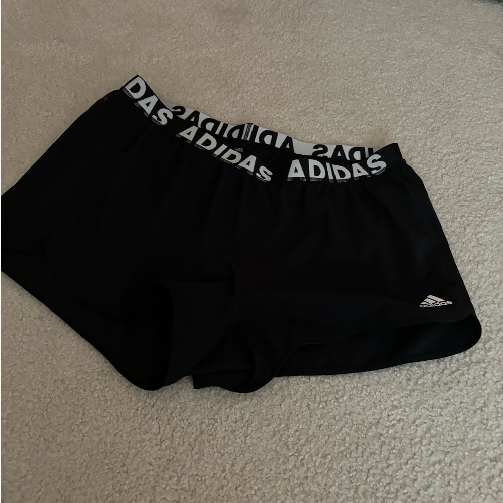 Adidas black shorts- medium